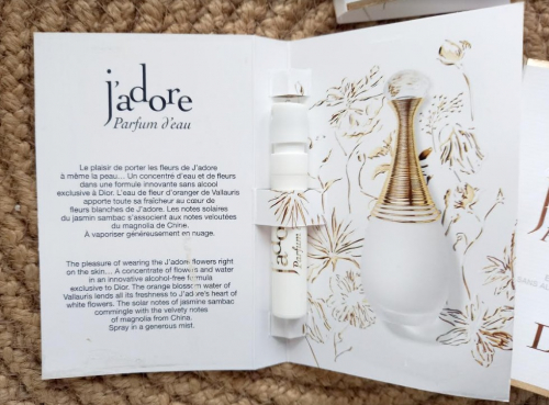 CD Jadore parfum d'eau edp 1,2ml