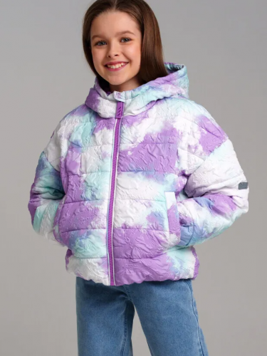 3121 р.  3498 р.  Куртка текстильная с полиуретановым покрытием для девочек