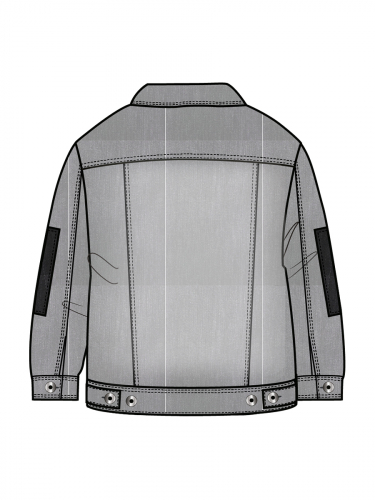 1946 р.  2595 р.  Куртка текстильная джинсовая для мужчин