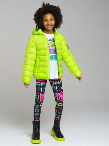 3121 р.  3498 р.  Куртка текстильная с полиуретановым покрытием для девочек