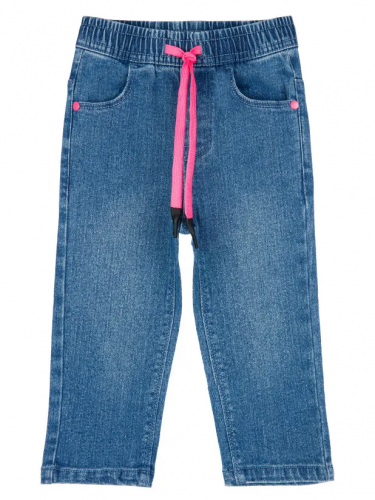 701 р.  1240 р.  Брюки детские текстильные джинсовые для девочек