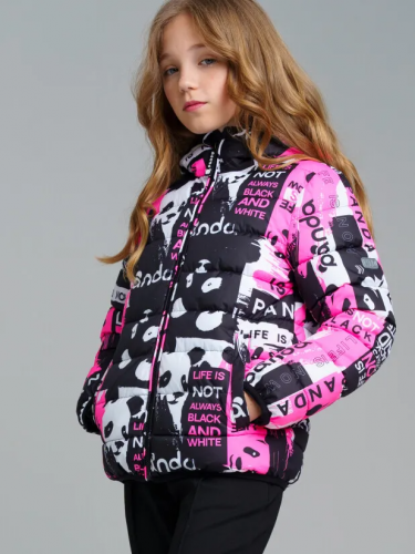 2166 р.  3384 р.  Куртка текстильная с полиуретановым покрытием для девочек