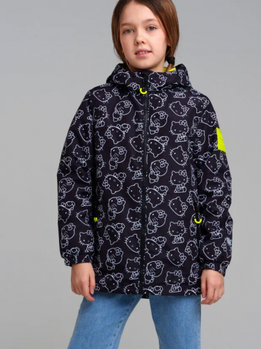 2390 р.  3723 р.  Куртка текстильная с полиуретановым покрытием для девочек (ветровка)