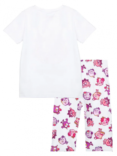 642 р.  903 р.  Комплект трикотажный для девочек: фуфайка (футболка), брюки