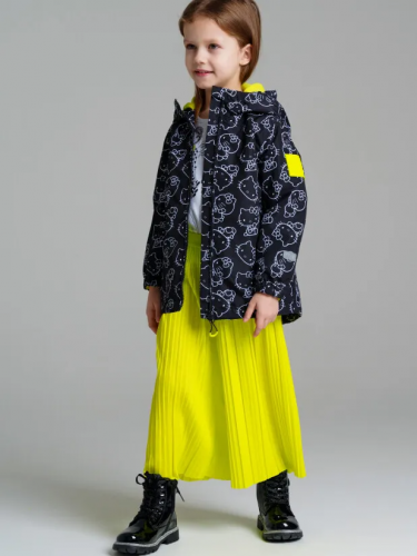 2333 р.  3611 р.  Куртка текстильная с полиуретановым покрытием для девочек (ветровка)