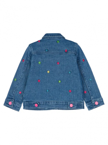 1119 р.  1918 р.  Куртка детская текстильная джинсовая для девочек