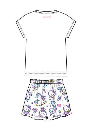 682 р.  958 р.  Комплект трикотажный для девочек: фуфайка (футболка), шорты