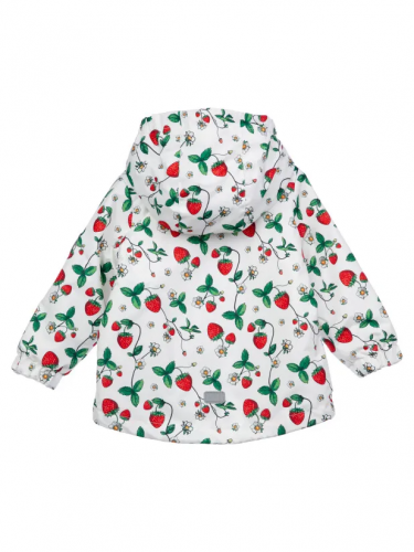 1375 р.  2144 р.  Куртка детская текстильная с полиуретановым покрытием для девочек (ветровка)