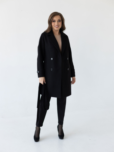 Пальто женское демисезонное 22970 (черный)