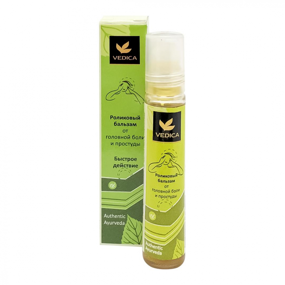 VEDICA Authentic Ayurveda Бальзам Cтронг роликовый 10мл