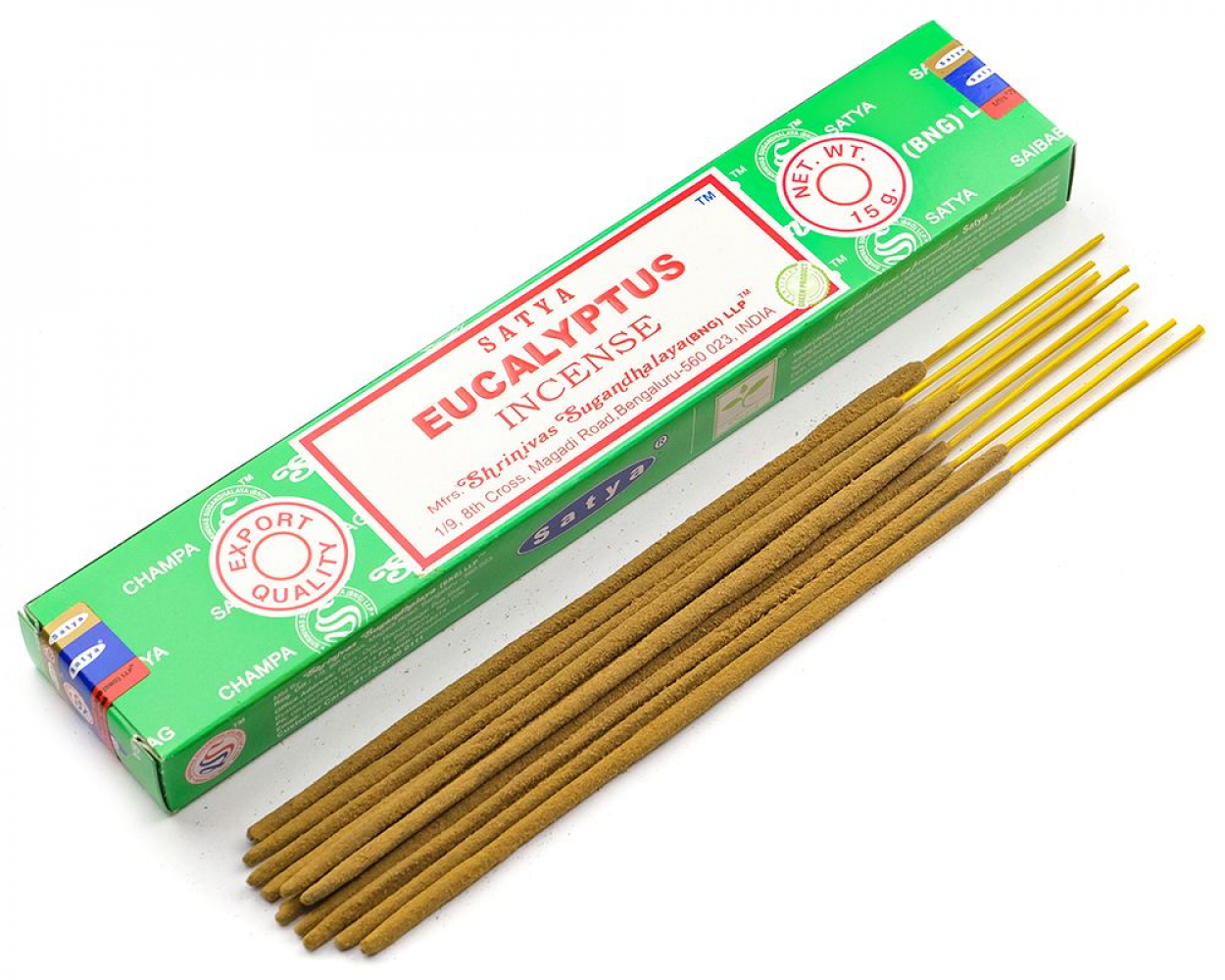 SATYA Eucalyptus Incense Благовоние Эвкалипт 15г