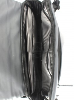 Сумка мужская текстиль HSH-1100-52, 1отд, плечевой ремень, серый 259017