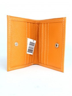 Портмоне женское Croco-ПР-905 натуральная кожа 2 отд, 8 карм, оранжевый св флотер (122) 255250