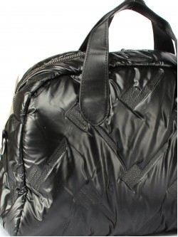 Сумка женская текстиль BXL-1196, 1отдел, плечевой ремень, черный 259086