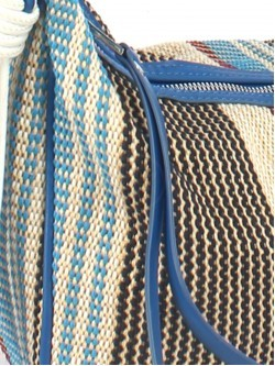 Сумка женская текстиль BT-V 6132-1, 1отд, плечевой ремень, синий 253727