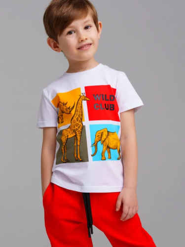 535 р.  564 р.  Фуфайка трикотажная для мальчиков (футболка)