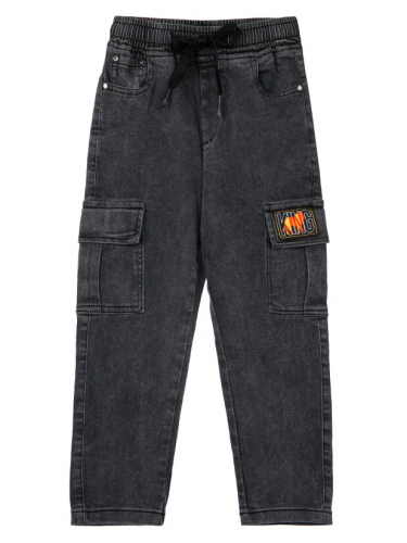 1284 р.  1805 р.  Брюки текстильные джинсовые для мальчиков