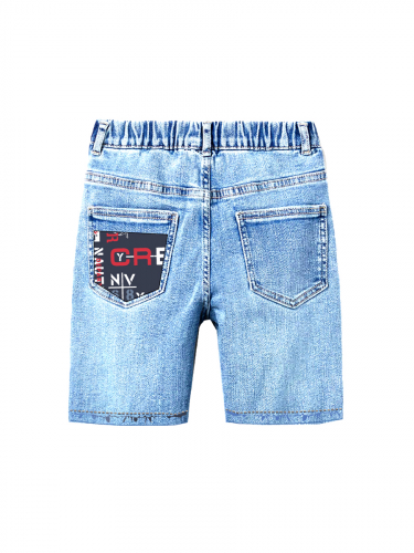 1043 р.  1467 р.  Шорты текстильные джинсовые для мальчиков