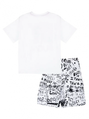 722 р.  1015 р.  Комплект трикотажный для мальчиков: фуфайка (футболка), шорты