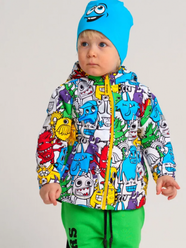 1981 р.  3384 р.  Куртка детская текстильная с полиуретановым покрытием для мальчиков (ветровка)