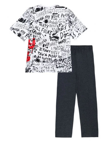 1123 р.  1579 р.  Комплект трикотажный для мальчиков: фуфайка (футболка), брюки
