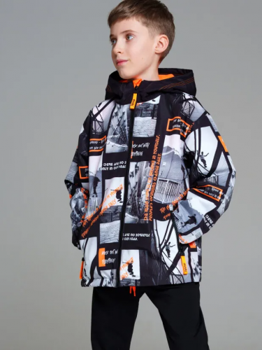 2270 р.  3723 р.  Куртка текстильная с полиуретановым покрытием для мальчиков (ветровка)