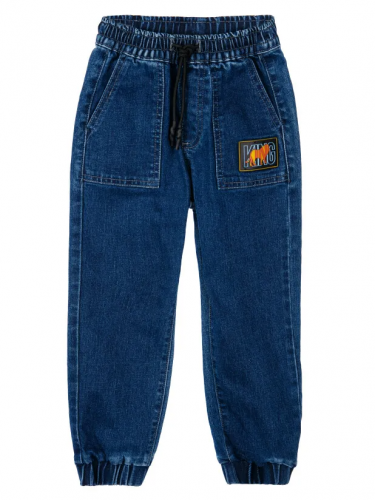 1075 р.  1579 р.  Брюки текстильные джинсовые для мальчиков