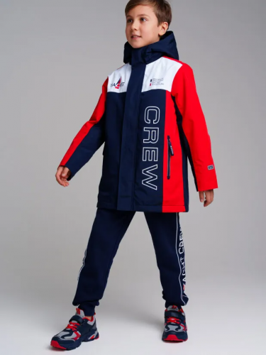 2187 р.  3498 р.  Куртка текстильная с полиуретановым покрытием для мальчиков (ветровка)
