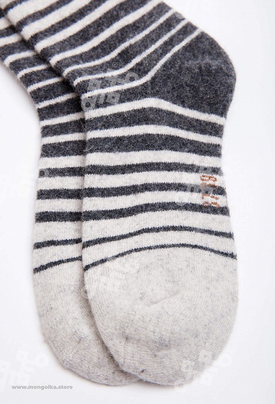 АКЦИЯ! ЦЕНА БЫЛА 305 Р.Носки из монгольской шерсти (арт. 01153)