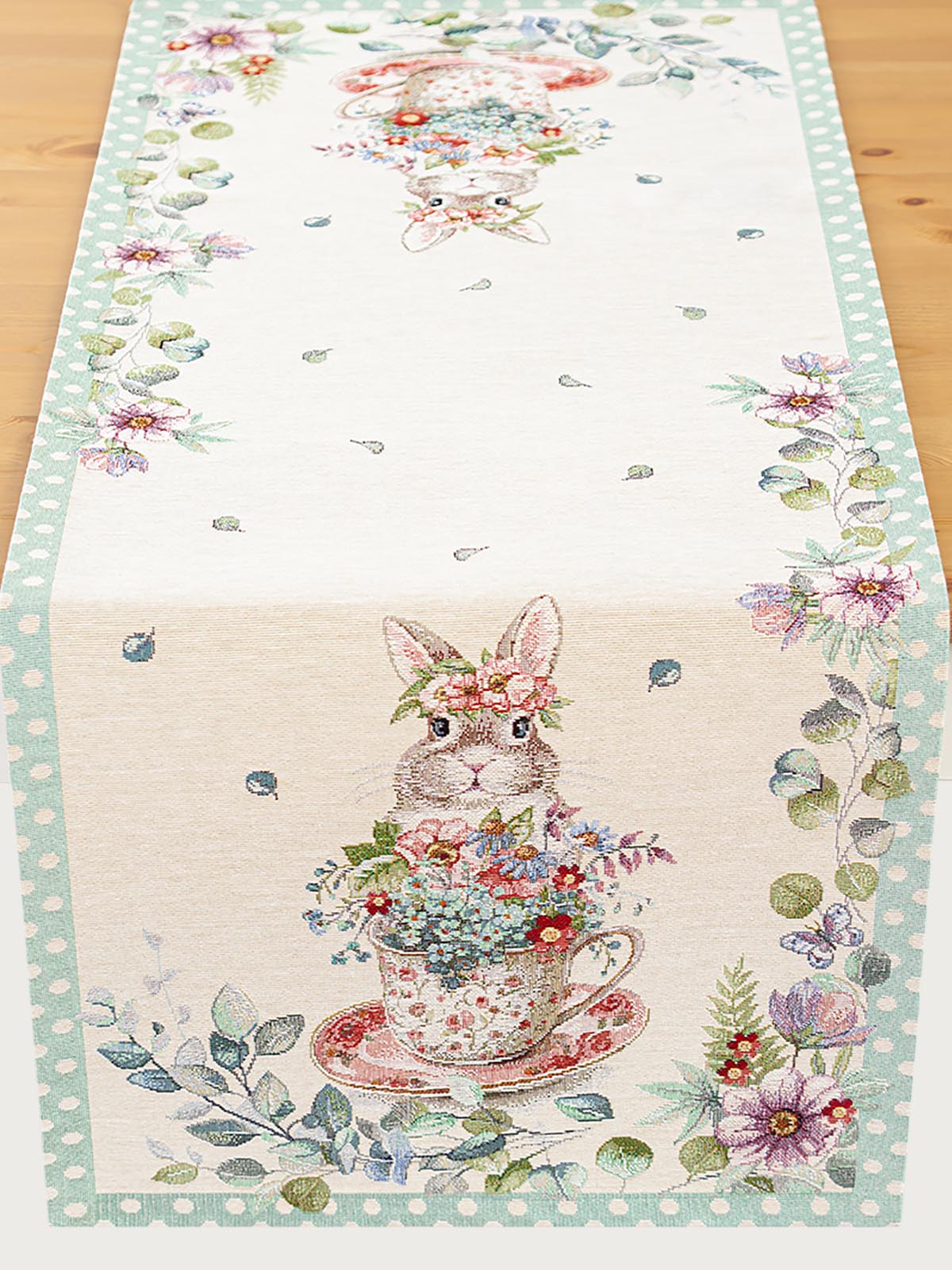 Зайки сладкоежки Салфетка 40х100 см 239496