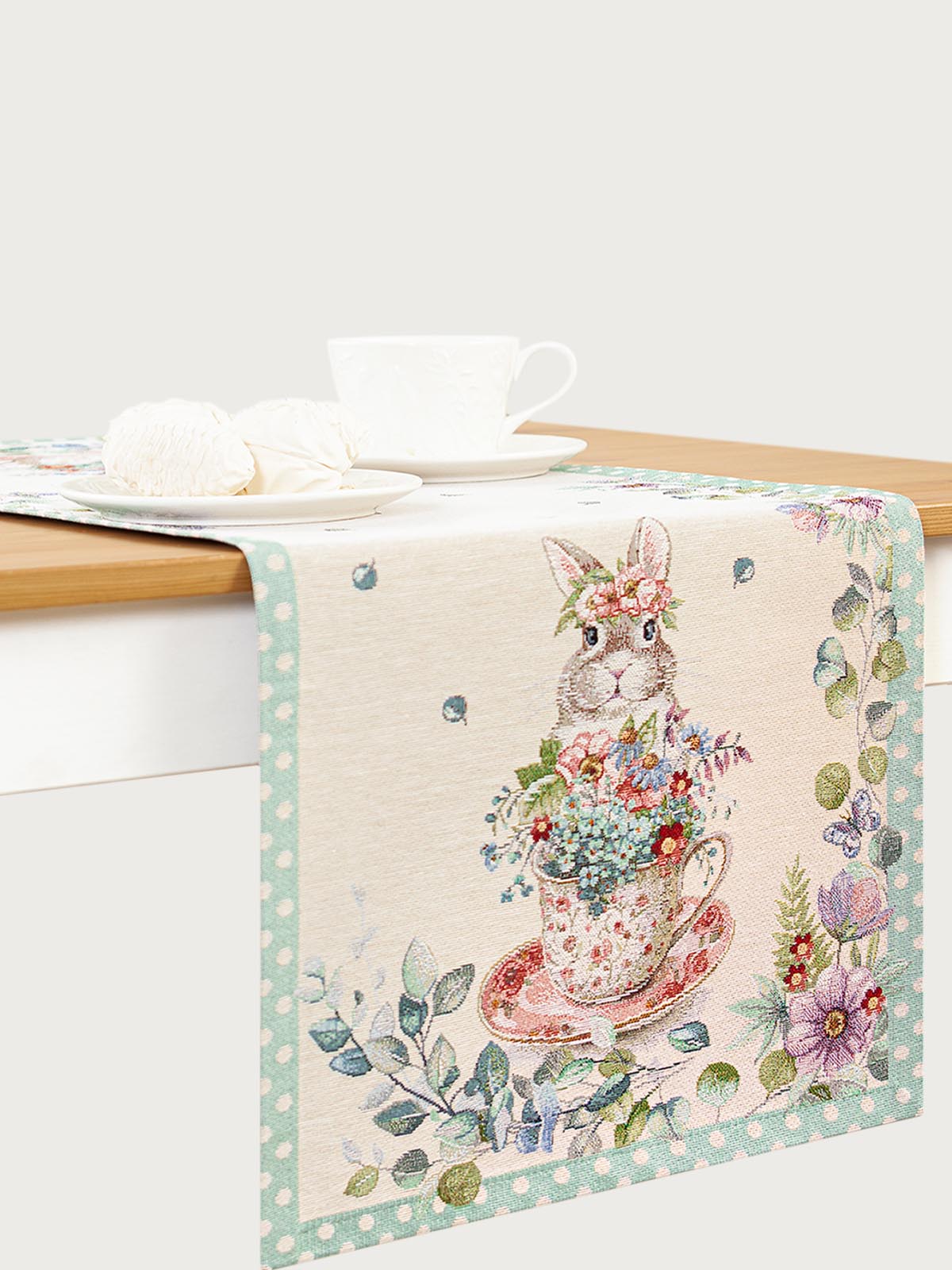 Зайки сладкоежки Салфетка 40х100 см 239496