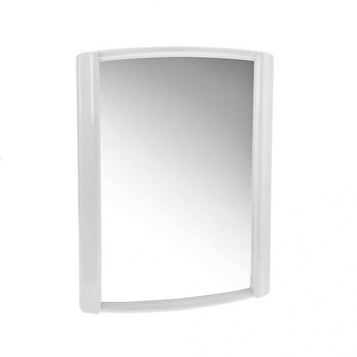 Зеркало Бордо (снежно-белый) 479 х 626 мм