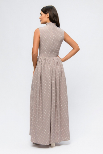 Платье 1001 DRESS #886689Бежевый (принт)