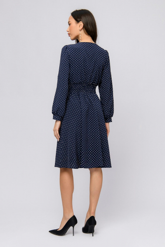 Платье 1001 DRESS #847640Синий (принт)