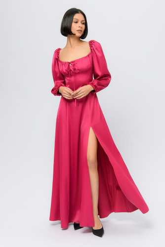 Платье 1001 DRESS #942203Малиновый