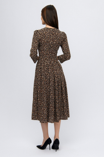 Платье 1001 DRESS #890691Черный (принт)