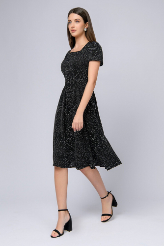 Платье 1001 DRESS #842258Черный (принт)