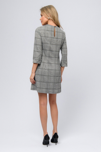 Платье 1001 DRESS #834833Серый (принт)