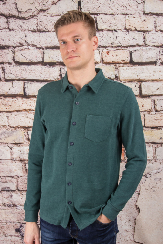 Рубашка 5017/2 зелёный LACATON