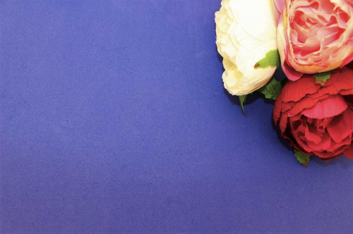 Фоамиран китайский (сине-фиолетовый) 1мм, 48см*48см, упак. 10шт В наличии