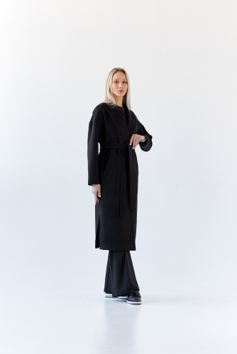 Пальто женское демисезонное 26820 (черный)