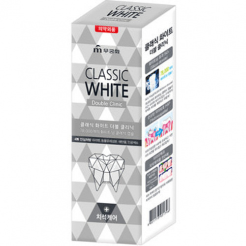 [MUKUNGHWA] Зубная паста ОТБЕЛИВАЮЩАЯ/ АРОМАТ МЯТЫ Classic White, 110 гр