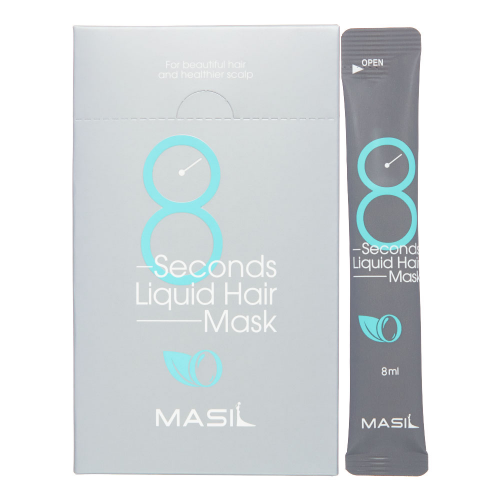 [MASIL] Экспресс-маска для увеличения объёма волос Masil 8 Seconds Liquid Hair Mask, 8 мл х 20 шт.