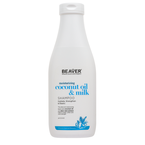 [BEAVER] Шампунь для волос МАСЛО КОКОСА Moisturizing Coconut Oil&Quinoa Shampoo, 730 мл