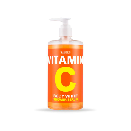 [SCENTIO] Сыворотка для душа ВИТАМИН С Vitamin C Body White Shower Serum, 450 мл