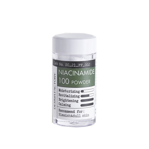 [DERMA FACTORY] Добавка в средство для кожи 100% НИАЦИНАМИД порошковый Niacinamide 100% Powder, 9,5 г
