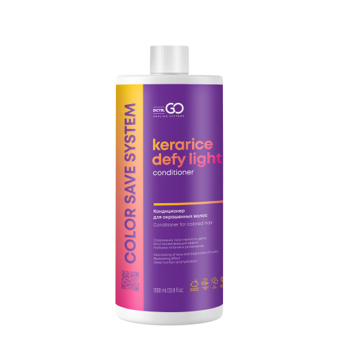 [DCTR.GO] Кондиционер для окрашенных волос COLOR Save Sistem Kerarice Defy Light, 1000 мл
