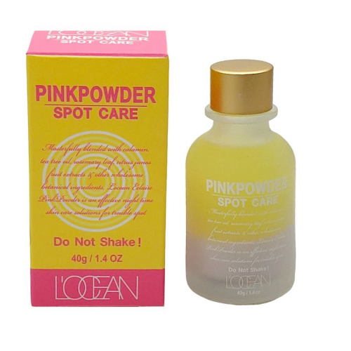 [L'OCEAN] Пудра для проблемной кожи РОЗОВАЯ Pink Powder Spot Care, 40 мл