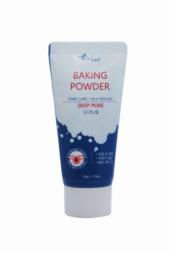 [THINKCO] Пенка-скраб для лица очищающая СОДА для глубокого очищения пор Baking Powder Deep Pore Scrub, 50 мл