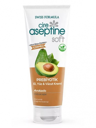 [CIRE ASEPTIN] Крем для рук ПРЕБИОТИК И АВОКАДО Prebiotic Care Cream - Avocado, 75 мл